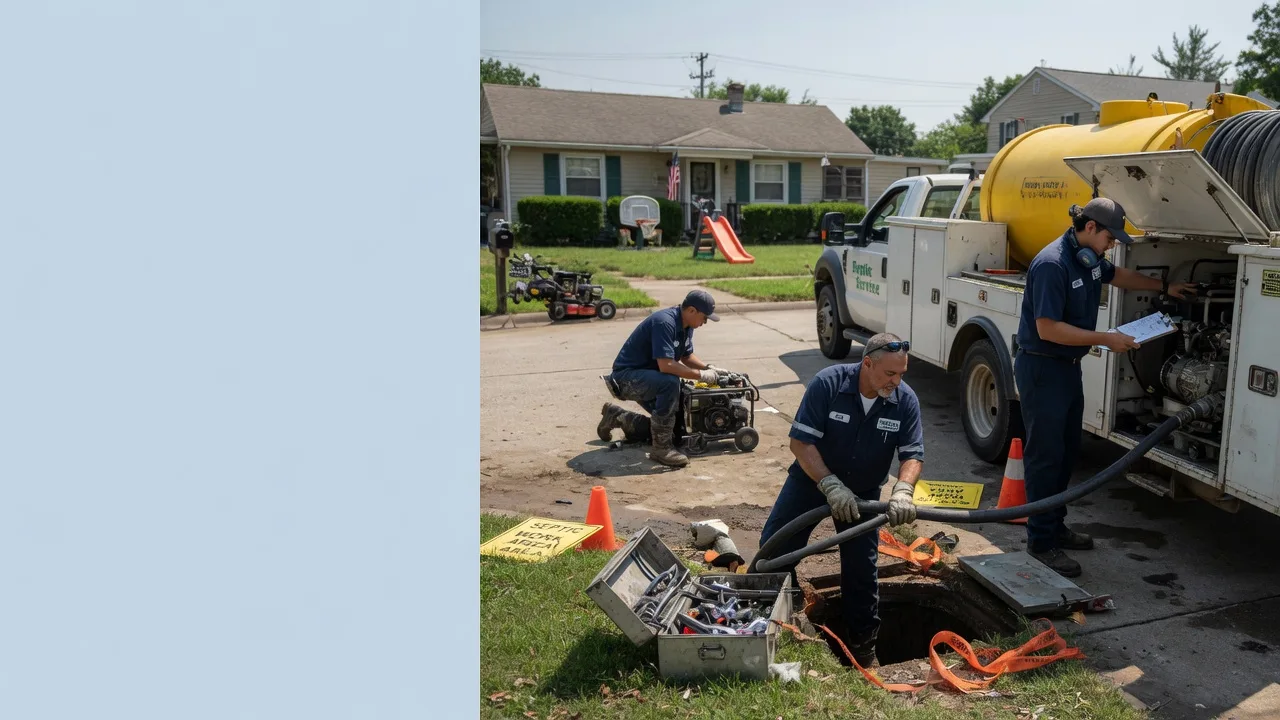 Septic Tank Pumping in Avon, IN near me